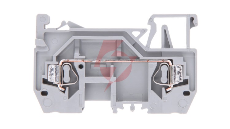 Złączka szynowa 2-przewodowa 2,5mm2 szara 280-901