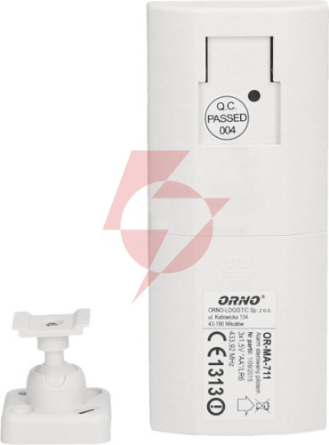 Alarm z wbudowaną syreną orno or-ma-711