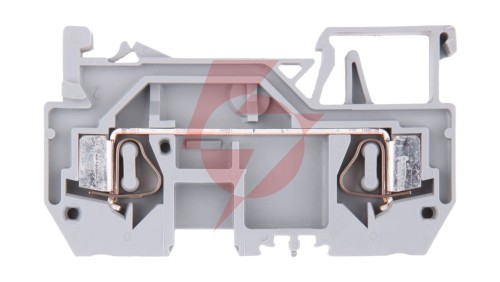 Złączka szynowa 2-przewodowa 4mm2 szara 281-901