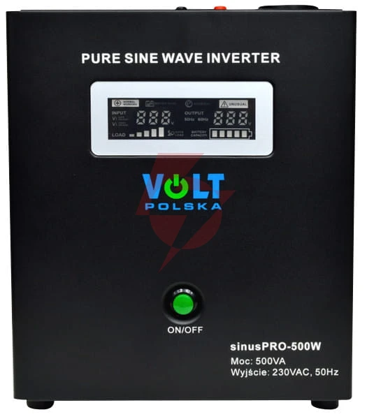 Przetwornica volt polska sinuspro-500w 12v 300/500w