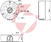 Uchwyt dahua pfa134