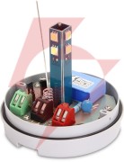Lampa led proxima kogut z wbudowaną anteną 433.92 mhz (12-24v ac/dc lub 230v ac) żółta