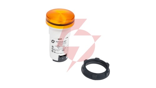 Lampka sygnalizacyjna 22mm żółta 24V AC/DC LED XB7EV08BP