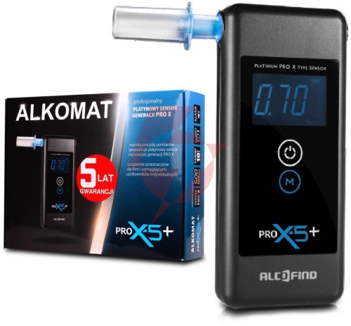 Alkomat alcofind pro x-5 plus