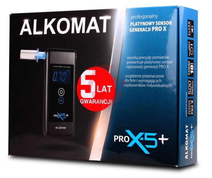 Alkomat alcofind pro x-5 plus