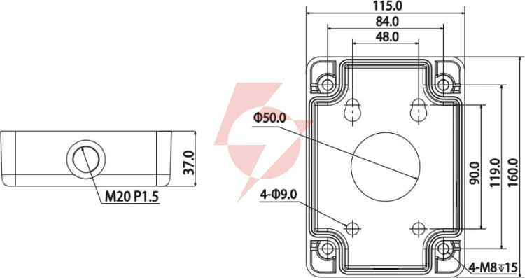 Adapter dahua pfa120