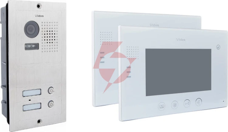 Wideodomofon vidos 2 x m670w/s602