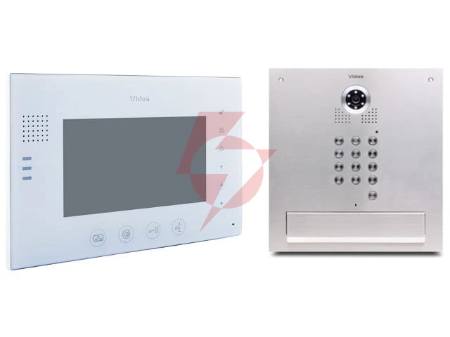 Skrzynka na listy vidos z monitorem m670w-s2/s561d-sk