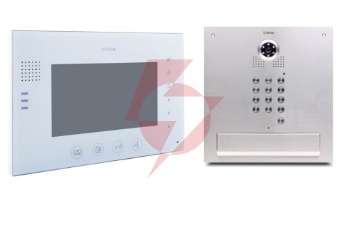 Skrzynka na listy vidos z monitorem m670w-s2/s561d-sk