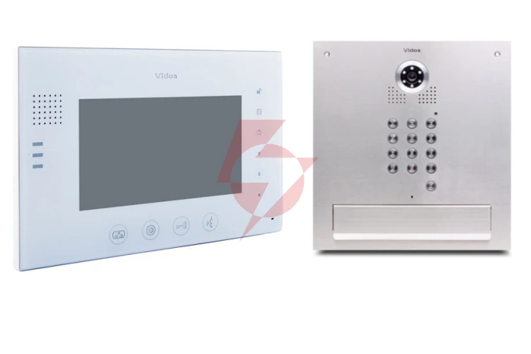 Skrzynka na listy vidos z monitorem m670w-s2/s561d-sk