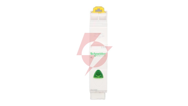 Lampka modułowa 1-fazowa zielona 110-230V AC iIL A9E18321