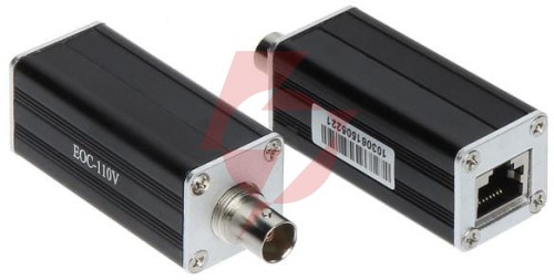 Zestaw transmisji ethernet/coaxial eoc-110kit 200m (2szt.)