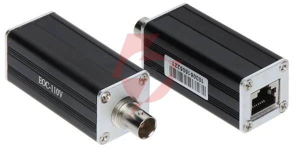 Zestaw transmisji ethernet/coaxial eoc-110kit 200m (2szt.)