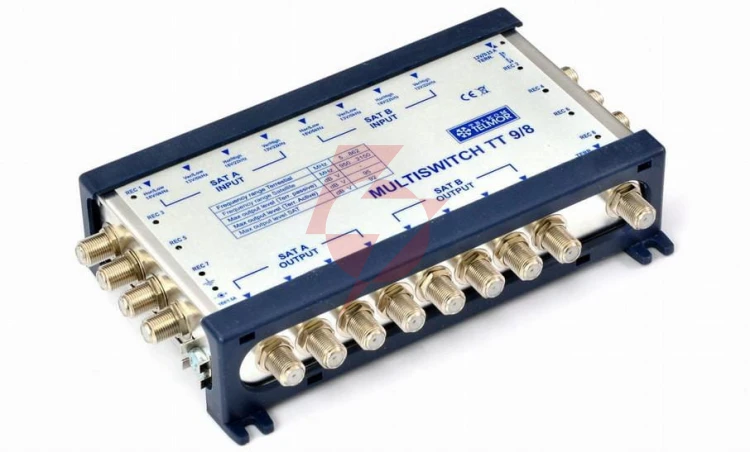 Multiswitch 9x9x8 telmor 9/8 tt kaskadowy