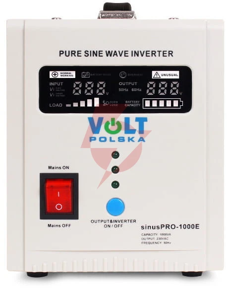Przetwornica volt polska sinuspro-1000e 12v 700/1000w