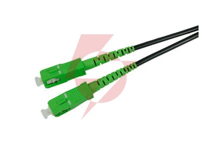 Patchcord światłowodowy sm 100m simplex 9/125 sc/apc-sc/apc zewn