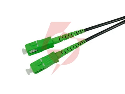 Patchcord światłowodowy sm 100m simplex 9/125 sc/apc-sc/apc zewn