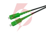 Patchcord światłowodowy sm 100m simplex 9/125 sc/apc-sc/apc zewn