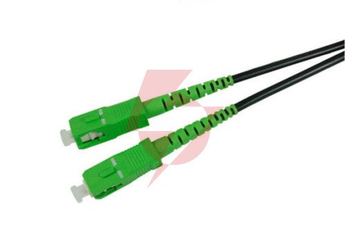 Patchcord światłowodowy sm 100m simplex 9/125 sc/apc-sc/apc zewn