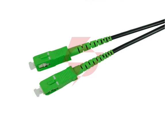 Patchcord światłowodowy sm 100m simplex 9/125 sc/apc-sc/apc zewn