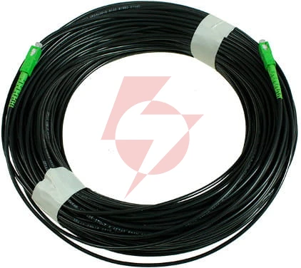 Patchcord światłowodowy sm 120m simplex 9/125 sc/apc-sc/apc zewn