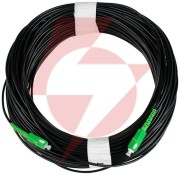 Patchcord światłowodowy sm 60m simplex 9/125 sc/apc-sc/apc zewn