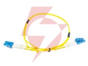 Patchcord światłowodowy sm 0,5m duplex 9/125 lc/upc-lc/upc
