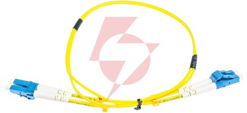 Patchcord światłowodowy sm 0,5m duplex 9/125 lc/upc-lc/upc