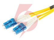 Patchcord światłowodowy sm 0,5m duplex 9/125 lc/upc-lc/upc 3.0mm