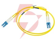 Patchcord światłowodowy sm 1m duplex 9/125, lc/upc-lc/upc