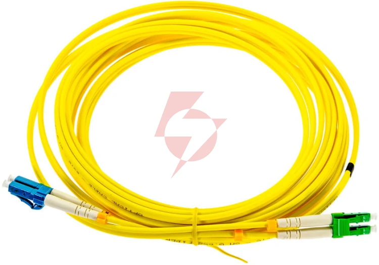 Patchcord światłowodowy sm duplex 9/125 lc/apc-lc/upc 0,5m