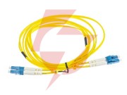 Patchcord światłowodowy sm 2m duplex 9/125, lc/upc-lc/upc