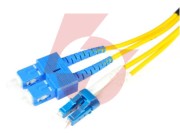 Patchcord światłowodowy sm sc/upc-lc/upc duplex 0,5m