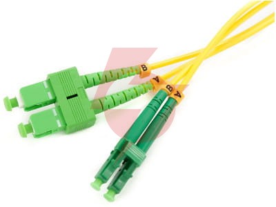 Patchcord światłowodowy sm duplex 9/125, sc/apc-lc/apc 1m
