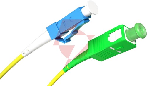 Patchcord światłowodowy sm 5m simplex 9/125, sc/apc-lc/upc 3mm