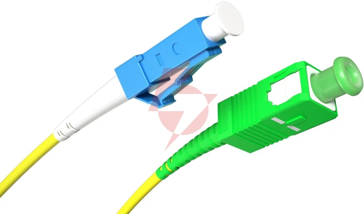 Patchcord światłowodowy sm 5m simplex 9/125, sc/apc-lc/upc 3mm