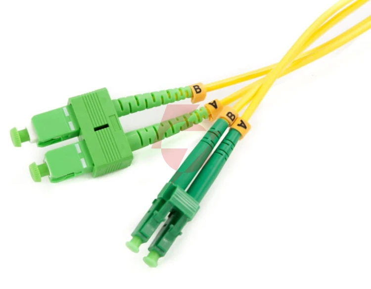 Patchcord światłowodowy sm 5m duplex 9/125, sc/apc-lc/apc 3mm