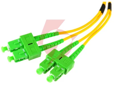 Patchcord światłowodowy sm 10m duplex 9/125, sc/apc-sc/apc