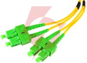 Patchcord światłowodowy sm 10m duplex 9/125, sc/apc-sc/apc