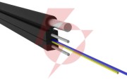 Kabel światłowodowy flat z-xotktsdp sm 24x9/125 2t12f itu-t g.652d 1.2kn