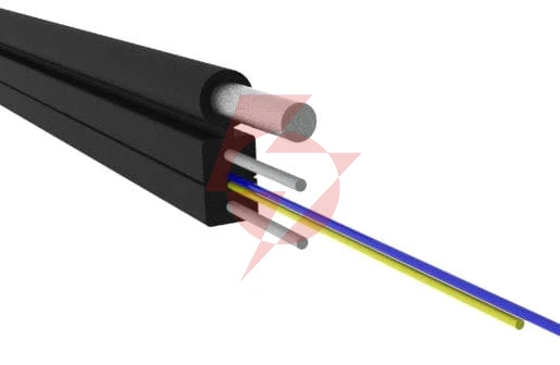 Kabel światłowodowy flat z-xotktcdp sm 12x9/125 itu-t g.652d 1.0kn