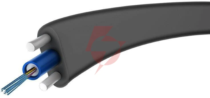 Kabel światłowodowy flat z-xotktcdp sm 8x9/125 itu-t g.652d 1.0kn