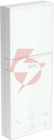 Aco up800v unifon cyfrowy głośnomówiący płaski front z dotykowymi ikonami funkcyjnymi