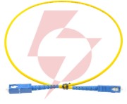 Patchcord światłowodowy sm 0,5m simplex 9/125, sc/upc-sc/upc