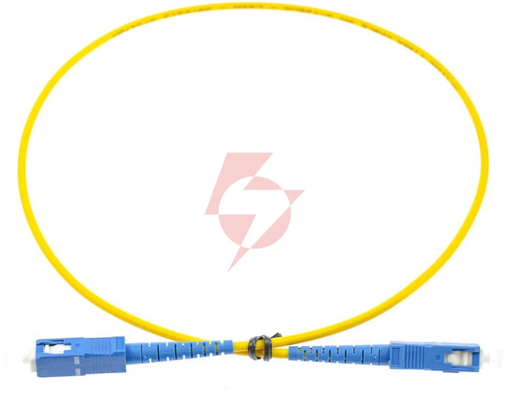 Patchcord światłowodowy sm 0,5m simplex 9/125, sc/upc-sc/upc