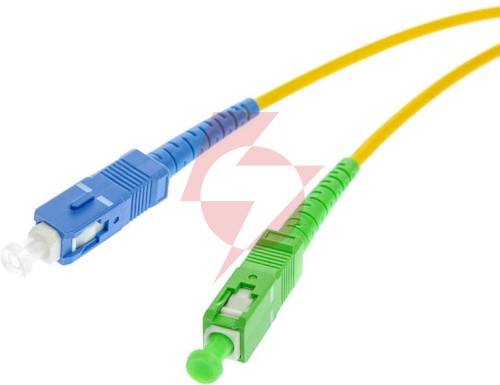 Patchcord światłowodowy sm sc/upc-sc/apc simplex 0,5m