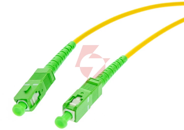 Patchcord światłowodowy sm 0,5m simplex 9/125, sc/apc-sc/apc g.657a1