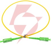 Patchcord światłowodowy sm 0,5m simplex 9/125, sc/apc-sc/apc g.657a1
