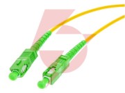 Patchcord światłowodowy sm 2m simplex 9/125, sc/apc-sc/apc 3mm