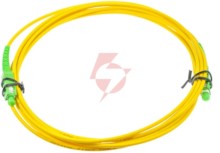 Patchcord światłowodowy sm 3m simplex 9/125, sc/apc-sc/apc 3mm